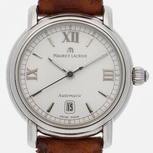 MAURICE LACROIX Watches PT6014 Stainless Steel/leather Mechanical Automatic